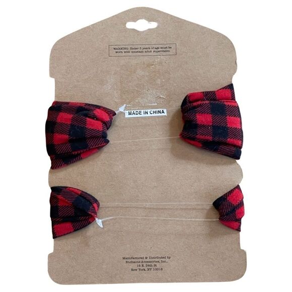 Rae Dunn "MAMA & MINI" Set of 2 Headbands For Adult & Kid Tis The Season NWT - Picture 3 of 3